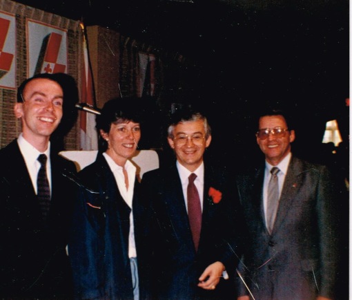 Première équipe de comté, juin 1985