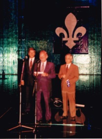 John Caccia et Luc Lavoie, journée du Québec 06 septembre 1992